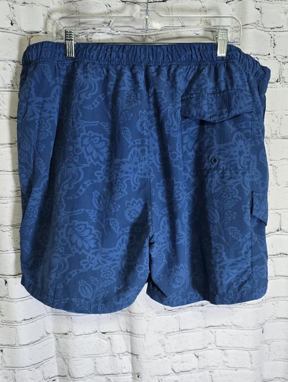 Tommy Bahama Blue Floral Men's‎ Swim Trunks Size XXL